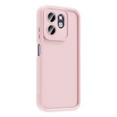 İnfinix Smart 9 Kılıf Kamera Korumalı Ananas Kapak Pembe