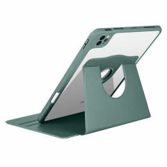 Apple iPad Air 11 2024 Kılıf Termik Kalem Bölmeli Dönebilen Standlı Kılıf