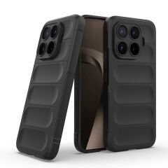 Xiaomi 17T Pro Kılıf Esnek TPU Oyuklu Arka Yüzey Tasarımlı Etnik Silikon Kapak
