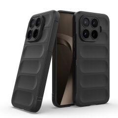 Xiaomi 17T Pro Kılıf Esnek TPU Oyuklu Arka Yüzey Tasarımlı Etnik Silikon Kapak