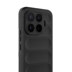Xiaomi 17T Pro Kılıf Esnek TPU Oyuklu Arka Yüzey Tasarımlı Etnik Silikon Kapak