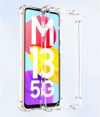 Samsung Galaxy A04 Kılıf Nitro Anti Shock Darbe Emici Köşe Korumalı Şeffaf Silikon Kapak