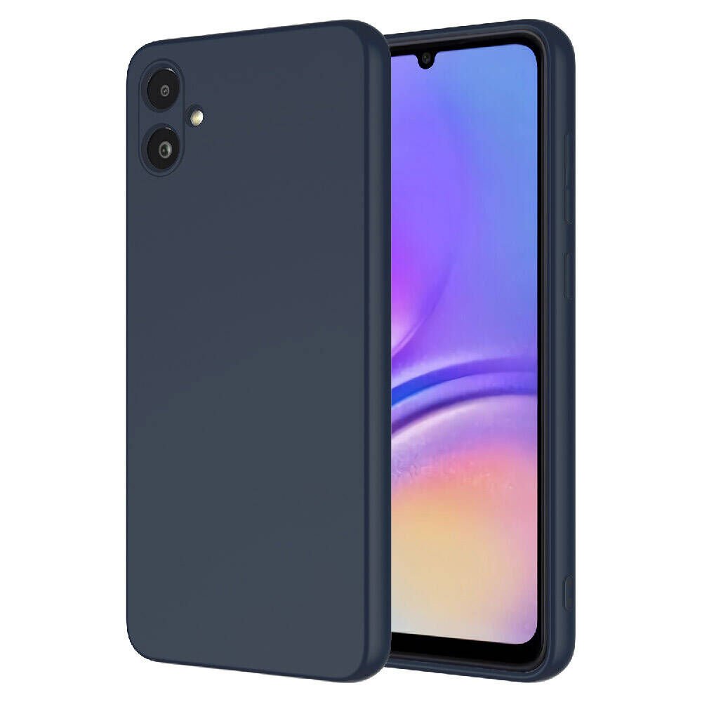 Samsung Galaxy A05 Kılıf Kamera Jorumali Mara Lansman Kapak Lacivert