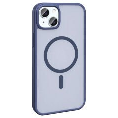 iPhone 13 Kılıf Magsafe Şarj Özellikli Mat Arka Yüzey Sio Kapak