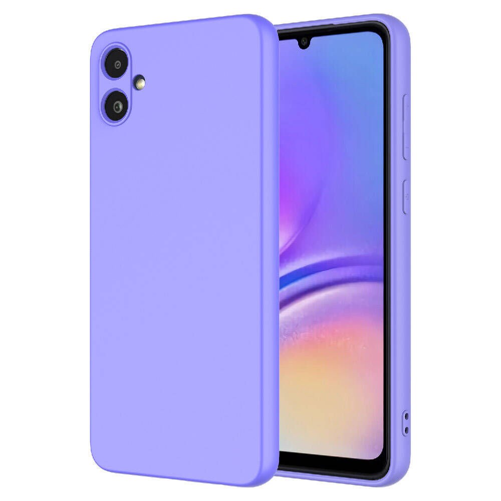 Samsung Galaxy A05 Kılıf Kamera Jorumali Mara Lansman Kapak Lila