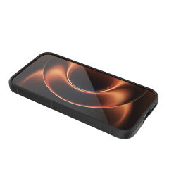 Xiaomi 17 Ultra Kılıf Esnek TPU Oyuklu Arka Yüzey Tasarımlı Etnik Silikon Kapak Koyu Yeşil