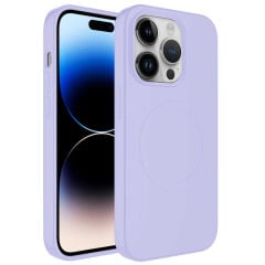iPhone 11 Pro Kılıf Magsafe Wireless Şarj Özellikli Pastel Renk Silikon Plas Kapak