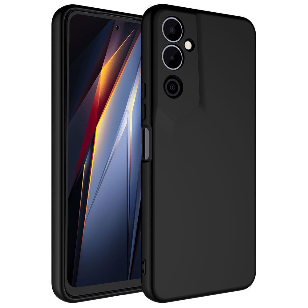 Tecno Pova Neo 2 Kılıf Kamera Korumali Mara Lansman Kapak Siyah