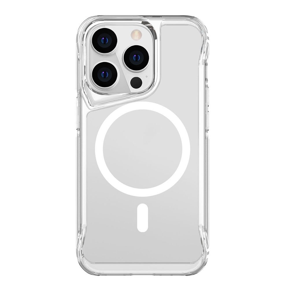 iPhone 15 Pro Max Kılıf  Magsafe Şarj Özellikli T-Max Magsafe Kapak Kılıf Renksiz