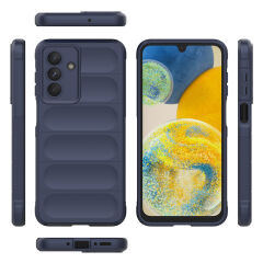 Samsung Galaxy A36 Kılıf Esnek TPU Oyuklu Arka Yüzey Tasarımlı Etnik Silikon Kapak