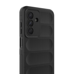 Samsung Galaxy A36 Kılıf Esnek TPU Oyuklu Arka Yüzey Tasarımlı Etnik Silikon Kapak