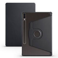 Samsung Galaxy Tab S9 Plus Kılıf Termik Kalem Bölmeli Dönebilen Standlı Kılıf