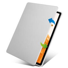 Samsung Galaxy Tab S9 Plus Kılıf Termik Kalem Bölmeli Dönebilen Standlı Kılıf Pembe