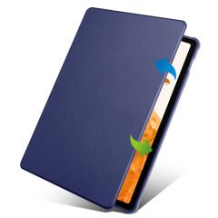 Samsung Galaxy Tab S9 Plus Kılıf Termik Kalem Bölmeli Dönebilen Standlı Kılıf