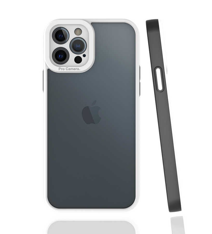 iPhone 12 Pro Max Kılıf Mima Kapak Siyah