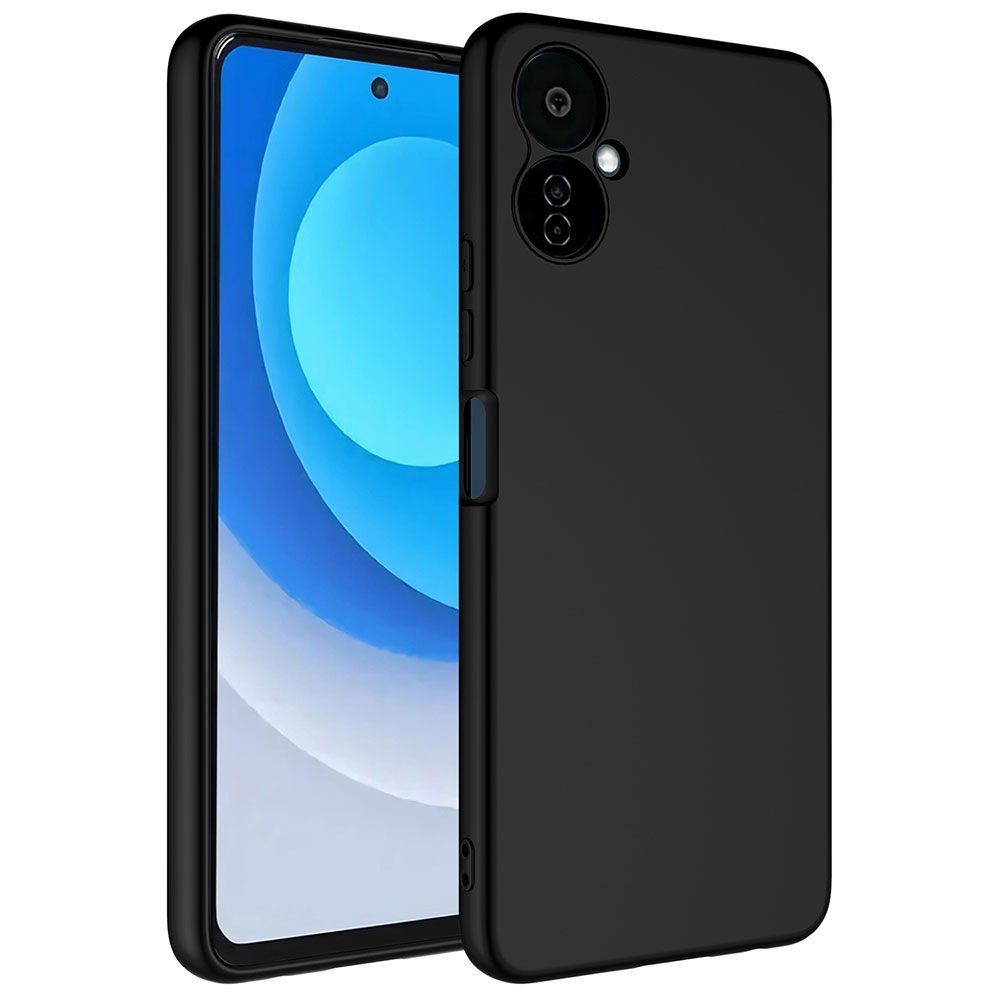 Tecno Camon 19 Neo Kılıf Kamera Korumali Mara Lansman Kapak Siyah