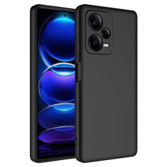 Xiaomi Redmi Note 12 Pro Plus 5G Kılıf Kamera Korumali Mara Lansman Kapak Lacivert