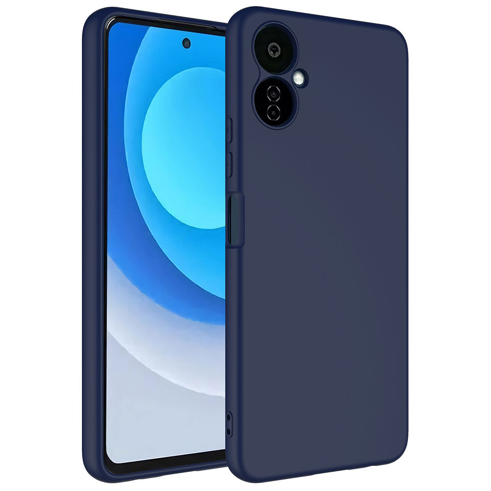 Tecno Camon 19 Neo Kılıf Kamera Korumali Mara Lansman Kapak Lacivert