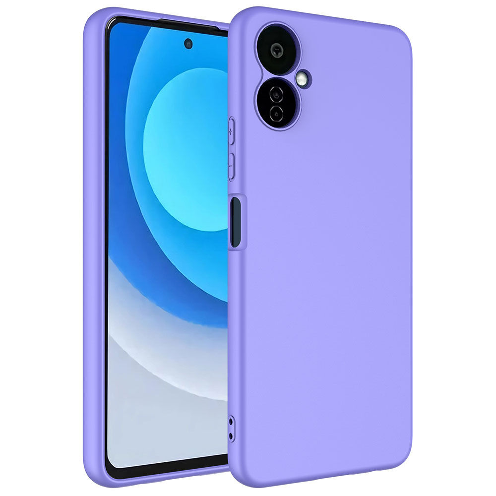 Tecno Camon 19 Neo Kılıf Kamera Korumali Mara Lansman Kapak Lila