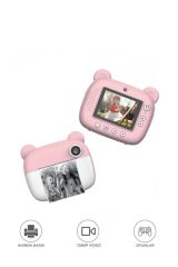 Dijital Fotoğraf Makinesi Çocuk Termal Resim Kağıt Baskılı Yazıcı Kamera Makinesi CMR14