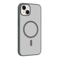 iPhone 15 Kılıf Mat Magsafe Şarj Özellikli Hassas Butonlu Renkli Yumuşak Kenarlı Premium Babet Kapak