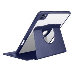 iPad Air 10.9 2022 (5.Nesil) Kılıf Termik Kalem Bölmeli Dönebilen Standlı Kılıf