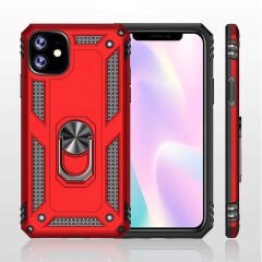 iPhone 11 Kılıf Vega Tank Sert Yüzüklü Standlı Zırh Koruma Kapak