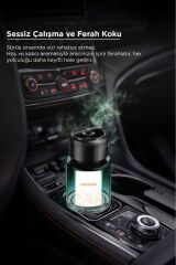 Araç İçi Aroma Difüzörü Hava Nemlendirici Yıldız Tavan Işıklı Şarjlı Oda ve Araba Kokusu TCF-02 Mavi