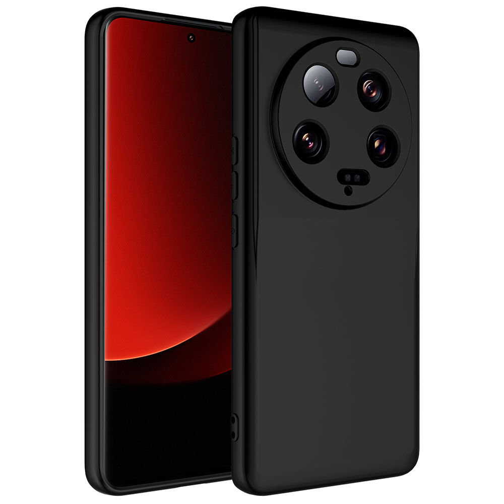 Xiaomi Mi 13 Ultra Kılıf Kamera Korumali Mara Lansman Kapak kılıf Siyah