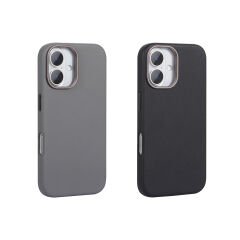 iPhone 16 Plus Kılıf Magsafe Şarj Özellikli PU Deri Adora Kapak