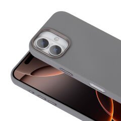 iPhone 16 Plus Kılıf Magsafe Şarj Özellikli PU Deri Adora Kapak