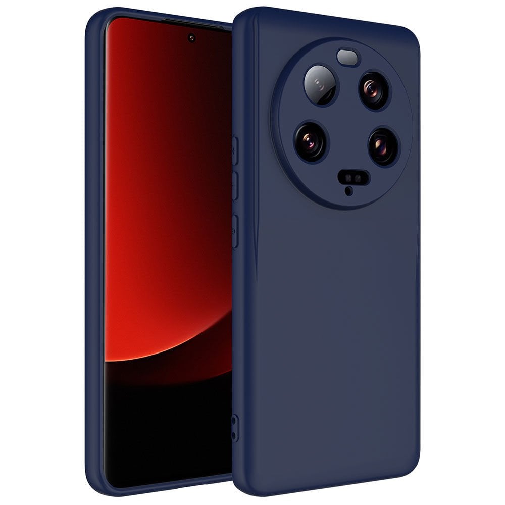 Xiaomi Mi 13 Ultra Kılıf Kamera Korumali Mara Lansman Kapak kılıf Lacivert