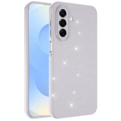 Samsung Galaxy A17 Kılıf Kamera Korumalı Simli Lüks Koton Kapak