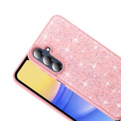 Samsung Galaxy A26 Kılıf Parlak Taşlı Tasarım Pırlanta Kapak