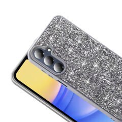 Samsung Galaxy A26 Kılıf Parlak Taşlı Tasarım Pırlanta Kapak