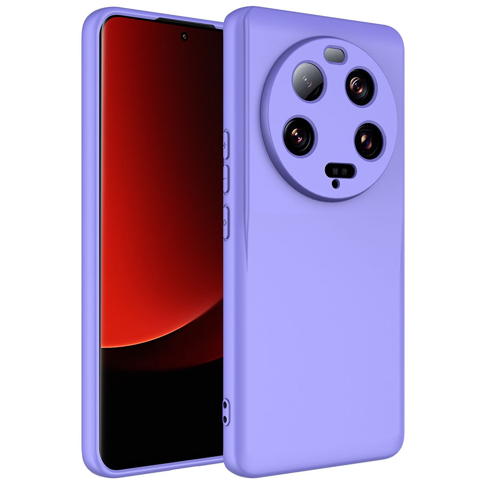 Xiaomi Mi 13 Ultra Kılıf Kamera Korumali Mara Lansman Kapak kılıf Lila