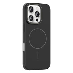iPhone 16 Pro Kılıf Kablosuz Şarj Özellikli Ruby Silikon Kapak