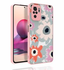 Xiaomi Poco M5S Kılıf Desenli Kamera Korumalı Parlak  Nora Kapak