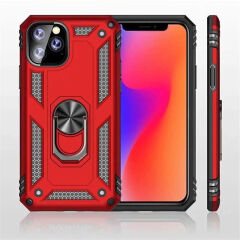 iPhone 11 Pro Max Kılıf Vega Tank Sert Yüzüklü Standlı Zırh Koruma Kapak