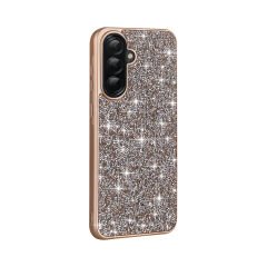 Samsung Galaxy A36 Kılıf Parlak Taşlı Tasarım Pırlanta Kapak