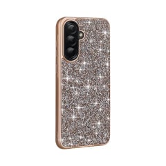 Samsung Galaxy A36 Kılıf Parlak Taşlı Tasarım Pırlanta Kapak