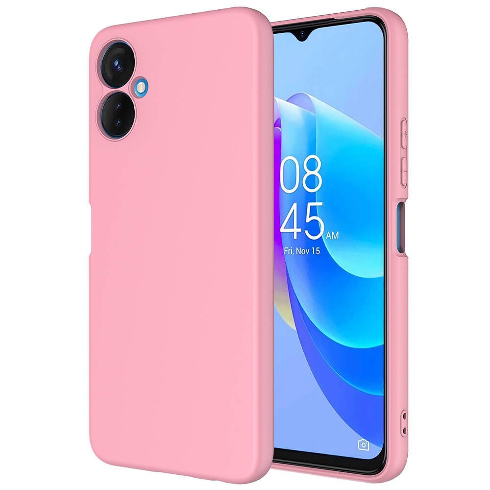 Tecno Spark 9 Pro Kılıf Kamera Korumali Mara Lansman Kapak Pembe
