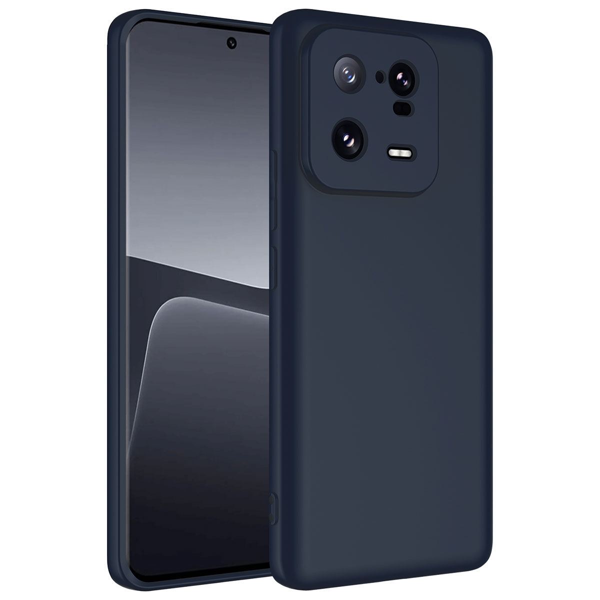 Xiaomi Mi 13 Pro Kılıf Kamera Korumali Mara Lansman Kapak kılıf Lacivert