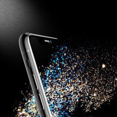 iPhone 14 Pro Zore Anti-Dust Privacy Temperli Ekran Koruyucu
