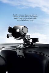 Telefon Tutucu Araç içi Vakumlu Sarsıntı Önleyici Telefon Tutacağı JX068 Siyah