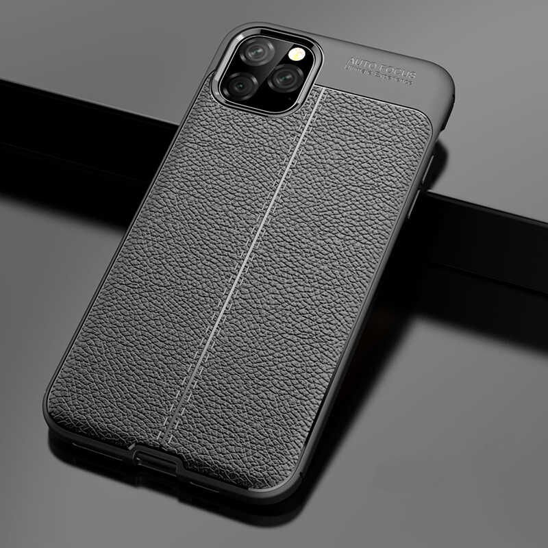 iPhone 11 Pro Kılıf Niss Silikon Kapak Siyah