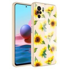 Xiaomi Poco M5S Kılıf Kamera Korumalı Desenli Sert Silikon Epoksi Kapak