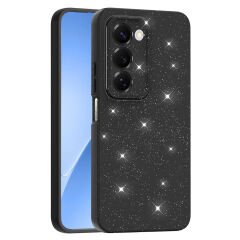 Xiaomi Redmi 15 Kılıf Kamera Korumalı Simli Lüks Koton Kapak