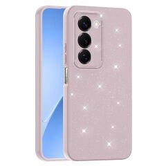 Xiaomi Redmi 15 Kılıf Kamera Korumalı Simli Lüks Koton Kapak