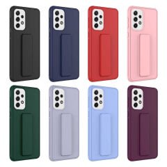 Samsung Galaxy A32 4G Kılıf Qstand Kapak